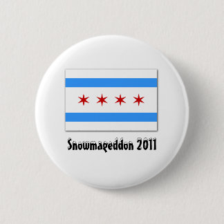 Snowmageddon 2011 2 inch round button