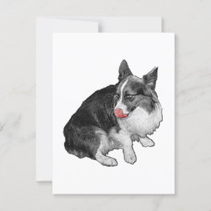 Snowmail: Quick Lick Hello Postcard