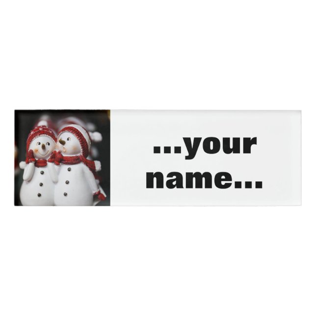 Snowman20150907 Name Tag (Front)