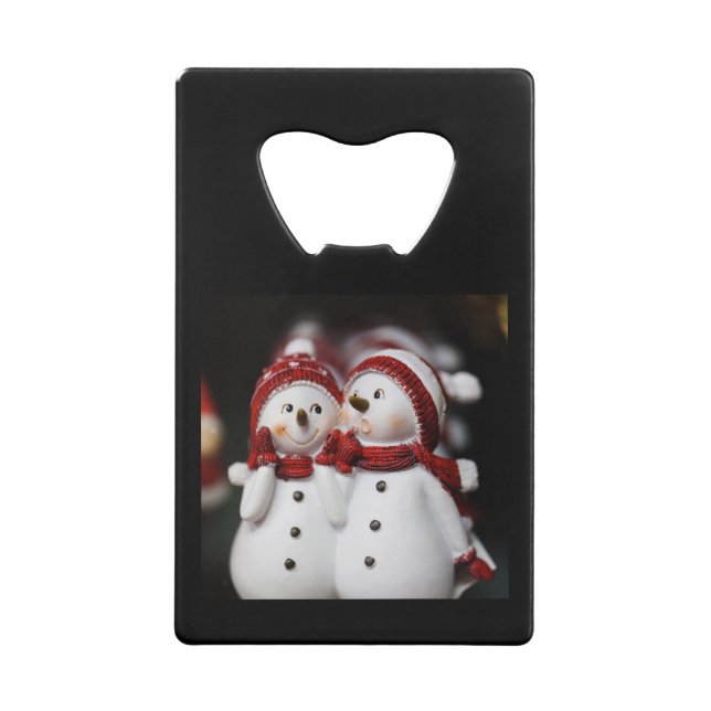 Snowman20150907 Wallet Bottle Opener (Back)