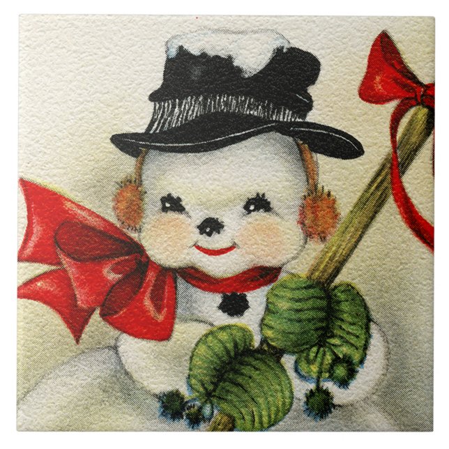 Snowman 004 tile (Front)