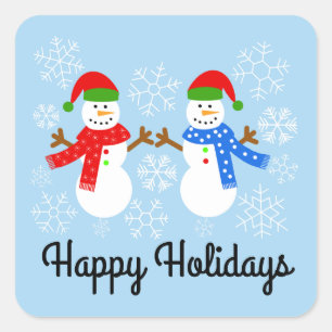 Snowman #3-2 Stickers