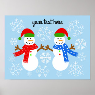 Snowman #3 Poster