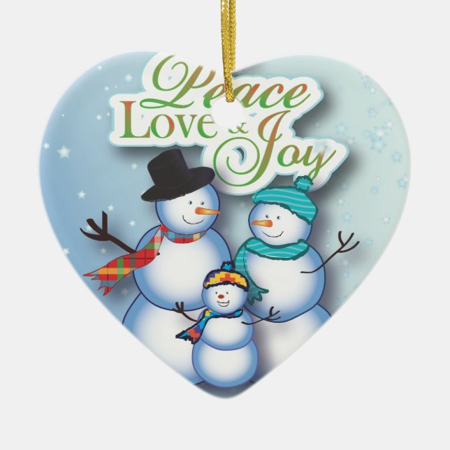 snowman.4.4.pdf ceramic ornament (Front)