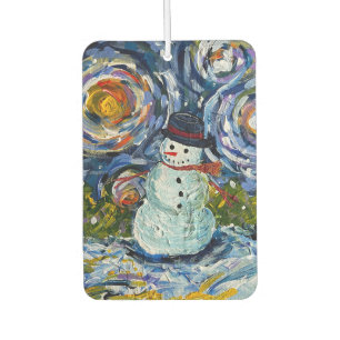 Snowman Air Freshener