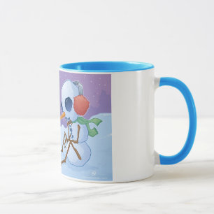 Snowman and Dragon Mug