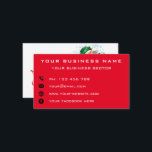 Snowman and Girl Dancing Christmas Business Card<br><div class="desc">Personalized Business Name and Contact Information Professional Modern Business Cards - Add Your Business Name - Company / Business Sector - Industry / Phone / E-mail / Website / Facebook - Contact Information - Choose / Add Your Favourite Background and Text / Font Colours - Resize and move or remove...</div>