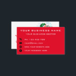 Snowman and Girl Dancing Christmas Business Card<br><div class="desc">Personalized Business Name and Contact Information Professional Modern Business Cards - Add Your Business Name - Company / Business Sector - Industry / Phone / E-mail / Website / Facebook - Contact Information - Choose / Add Your Favourite Background and Text / Font Colours - Resize and move or remove...</div>