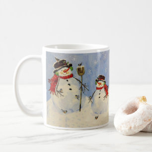 Snowman and Son  Coffee Mug