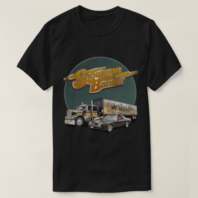 Snowman and the Bandit T-Shirt (Design Front)