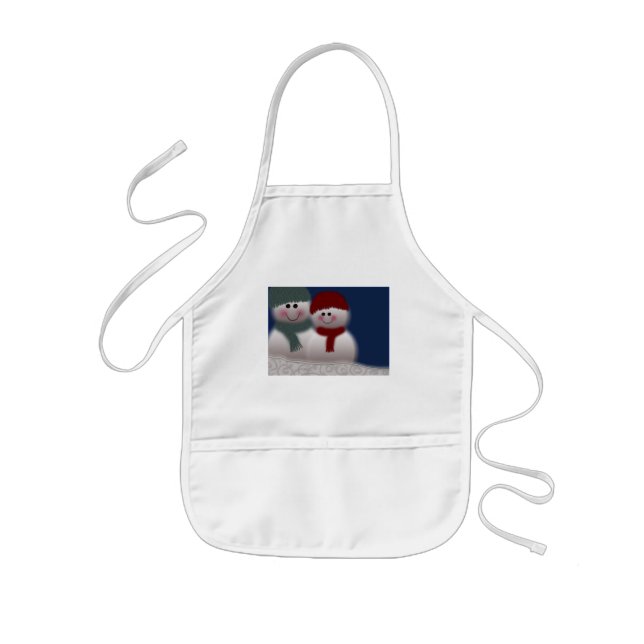 Snowman apron (Front)