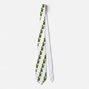 snowman army christmas tie
