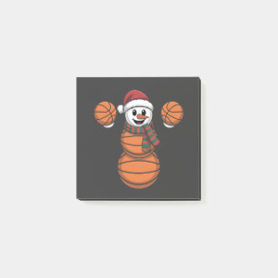 Snowman Basketbal Christmas Santa Baseball Sport Post-it Notes