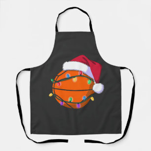 Snowman Basketball Christmas Santa Baseball Sport Apron