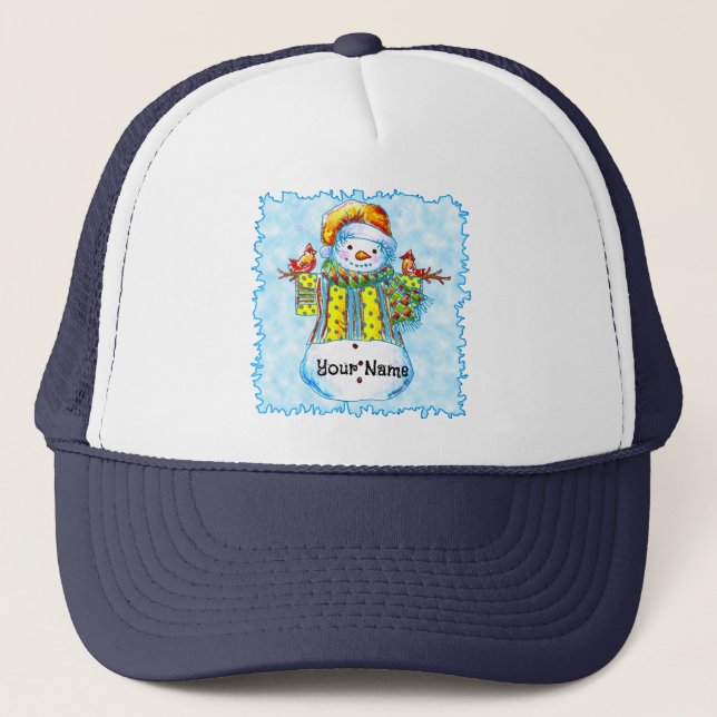 Snowman Birdman hats (Front)