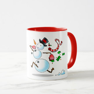 Snowman Black Friday Mug