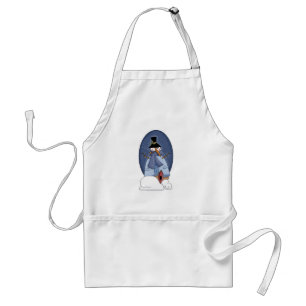 Snowman Blue Tshirts and Gifts Standard Apron