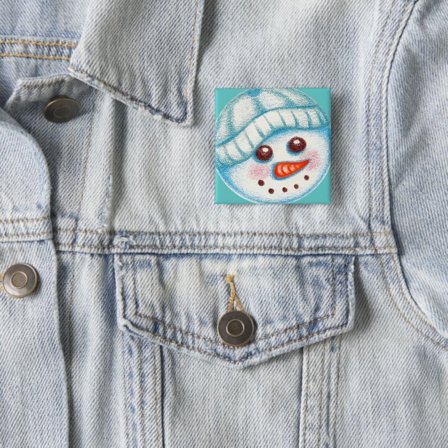 Snowman  Button (In Situ)