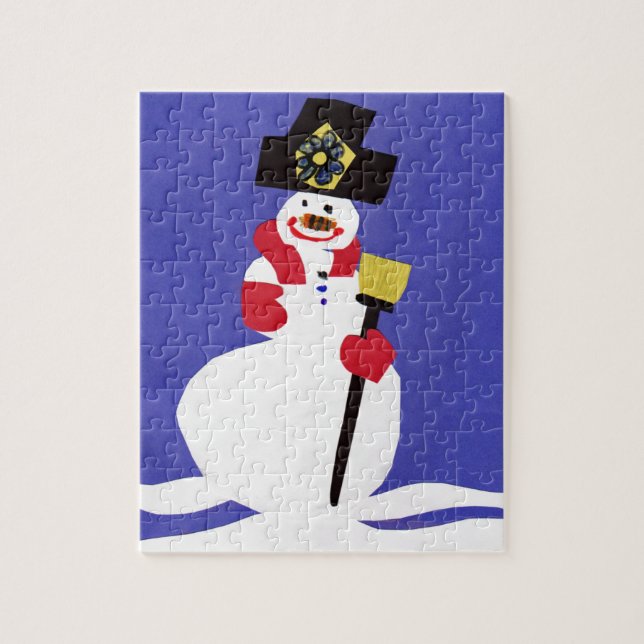 Snowman by VictoriaShaylee Jigsaw Puzzle (Vertical)