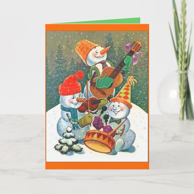 snowman card (Front)