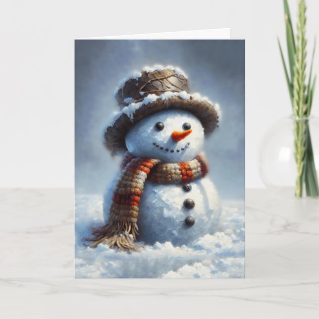Snowman Card (Front)