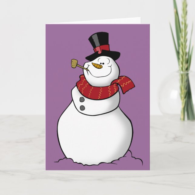 Snowman Card (Front)