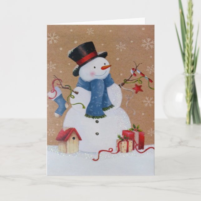 Snowman Card (Front)