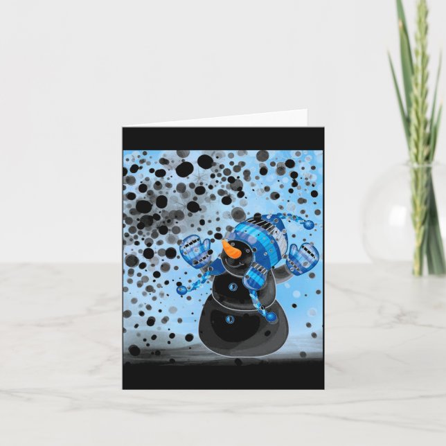 Snowman  card (Front)