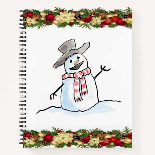 Snowman Carnet spirale (Devant)