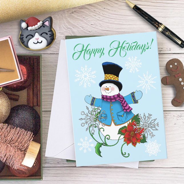 Snowman Christmas Card (Creator Uploaded)