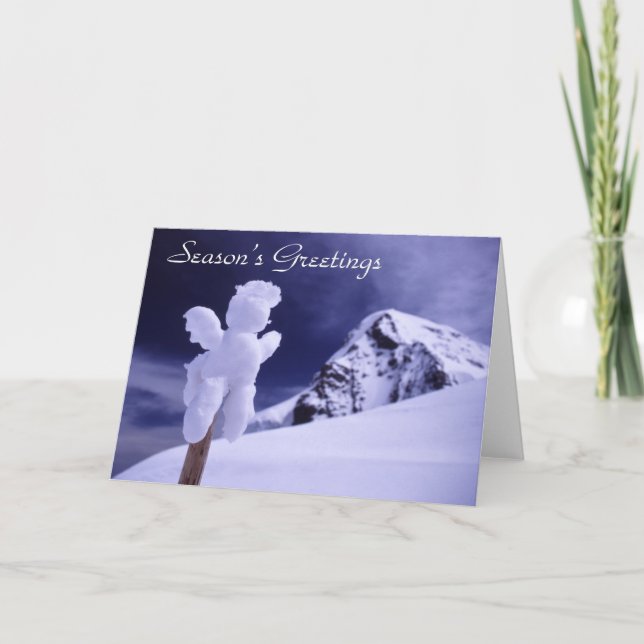 Snowman Christmas card (Front)