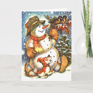 Snowman Christmas Cards