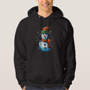 Snowman Christmas Family Matching Pyjamas Party Xm Hoodie