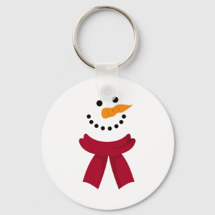 Snowman Christmas Keychain