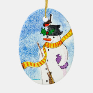 Snowman Christmas Ornament