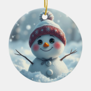 Snowman Christmas Ornament