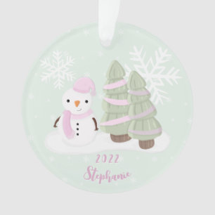 Snowman Christmas Ornament