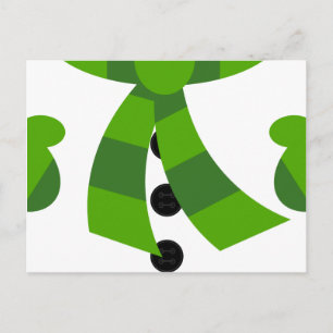 Snowman Christmas Postcard