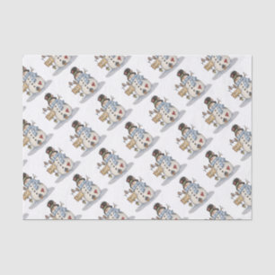 Snowman Christmas Tissue Paper