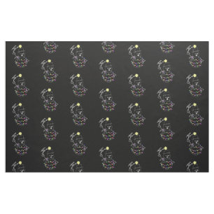Snowman Christmas Tree Fabric