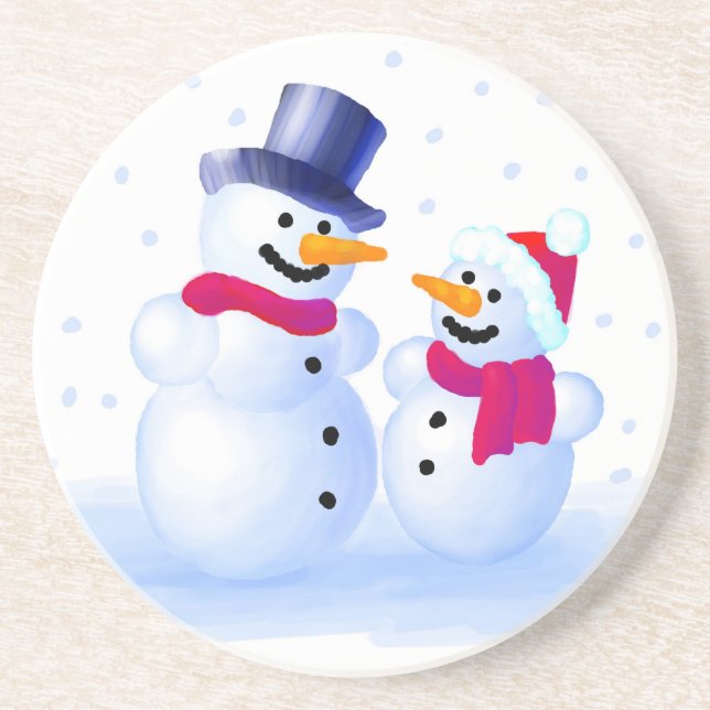 Snowman Coaster (Front)
