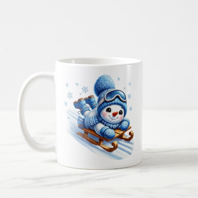 Snowman Coffee Mug (Left)