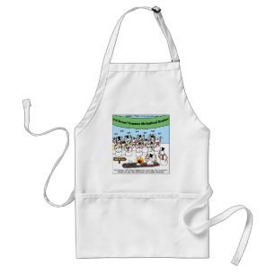 Snowman Convention Funny Christmas Gifts & Tees Standard Apron