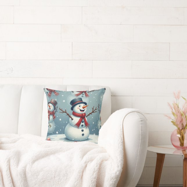 snowman cushion (Couch)