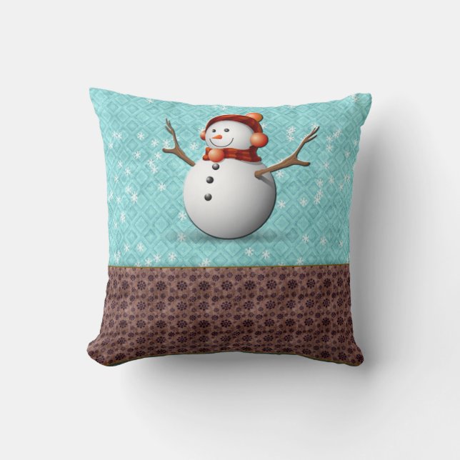 snowman cushion (Front)