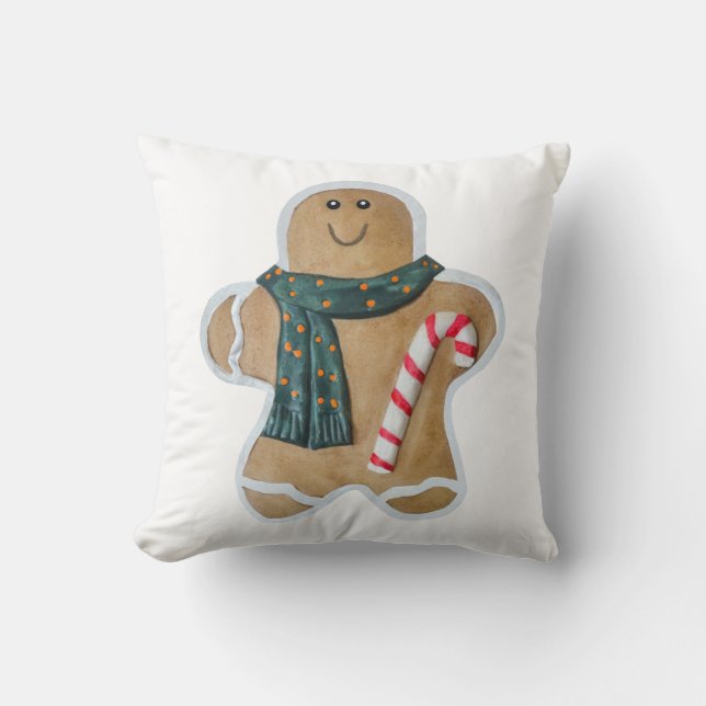 Snowman Cushion (Front)