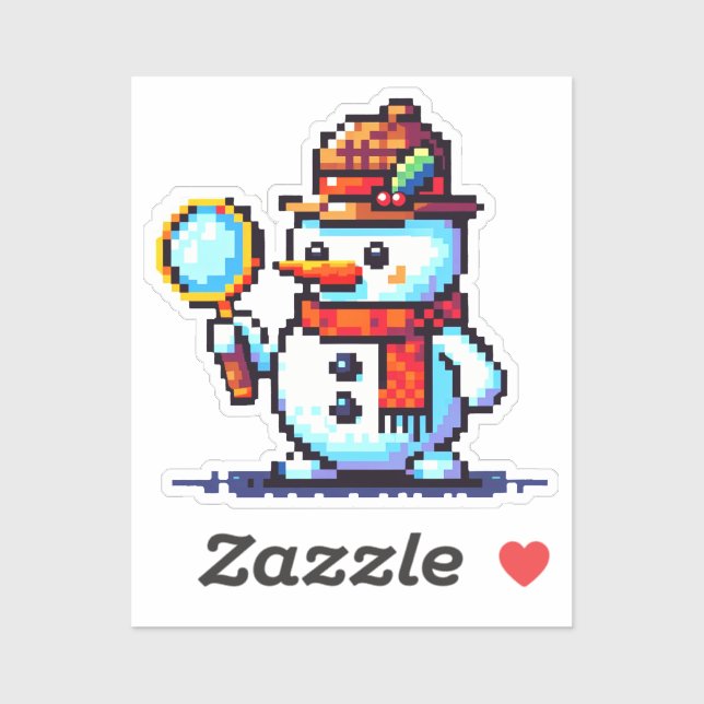 Snowman Detective: 8-Bit Winter Mystery (Sheet)