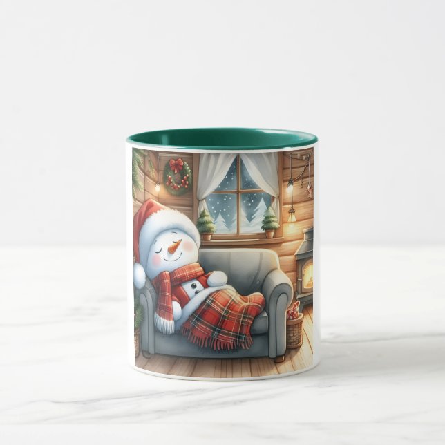 Snowman et amis Kids Christmas Mug (Centre)