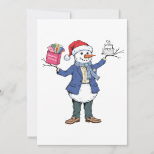 Snowman Event Organizer Christmas 2026 Holiday Announcement