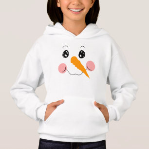 Snowman Face Cute Festive Christmas Holiday